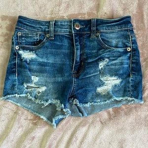 American eagle jean shorts